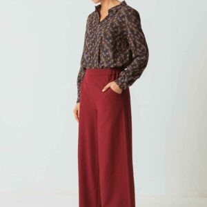 AIZPEA Burgundy trousers SKFK