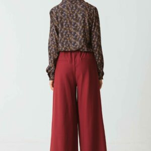 AIZPEA Burgundy trousers SKFK