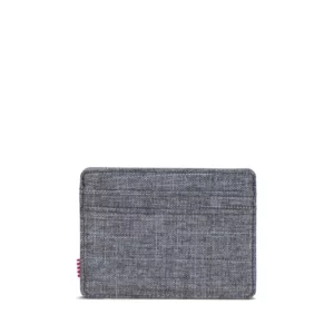 Charlie EcoSystem™ RFID Cardholder Wallet Raven Crosshatch